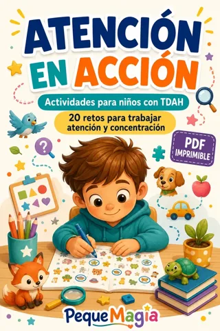 Portada del cuaderno Atención en Acción